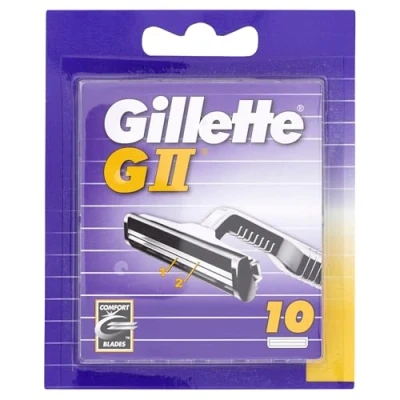 Image de GILLETTE 200039 10 LAMES DE RASOIR GII