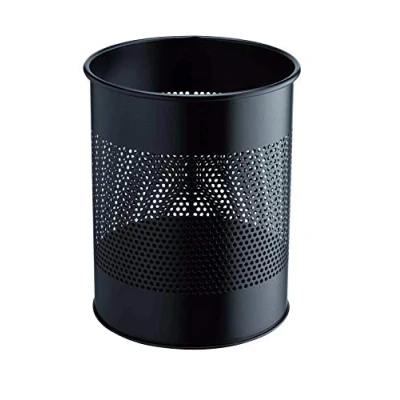 Afbeelding van Papierbak Durable 3310 01 15liter 165mm perforatie zwart
