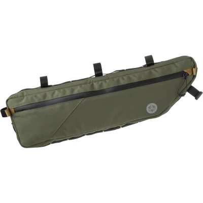 Afbeelding van AGU Bikepacking Tube Frametas Venture Legergroen 5,5L Waterafstotend Eenvoudige Montage 100% Gerecycled Polyester