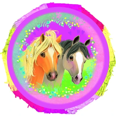Afbeelding van Amscan Uitvouwbare pinata pretty pony 32 cm x