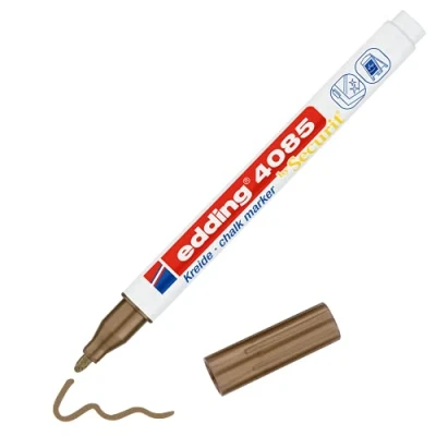 Afbeelding van Krijtstift edding 4085 by Securit rond 1 2mm koper
