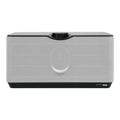 Image de TechniSat AudioMaster MR3 Haut parleur sans fil Bluetooth Wi Fi 90 Watt noir argent
