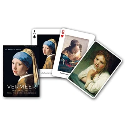 Afbeelding van Piatnik Vermeer Speelkaarten Enkeldeks.