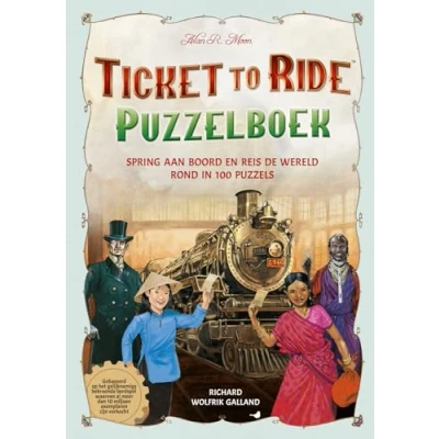 Afbeelding van Ticket to Ride puzzelboek