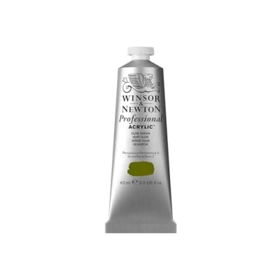 Afbeelding van Winsor &amp; Newton Professional acryl tube 60 ml 447 olijfgroen