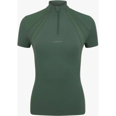 Afbeelding van LeMieux Baselayer Mia Mesh Korte Mouwen Hunter Groen 36