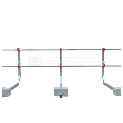 Afbeelding van Euroscaffold Dakrandbeveiliging Plat dak Complete set 6 meter