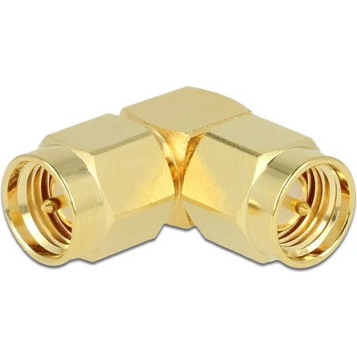Afbeelding van SMA (m) haakse adapter 50 Ohm