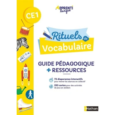 Image de Rituels de vocabulaire Guide pédagogique + Ressources CE1