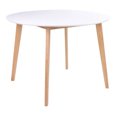 Afbeelding van House Nordic Vojens Ronde Eettafel Wit