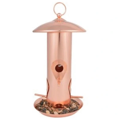 Afbeelding van Esschert Design Silo Vogelvoederhuisje Rose 52 cm