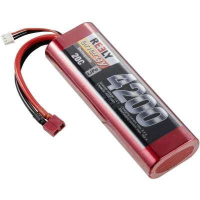 Afbeelding van Reely LiPo accupack 7.4 V 4200 mAh Aantal cellen: 2 20 C Hardcase T stekkersysteem