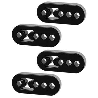 Afbeelding van QWORK® 4 stuks gaten auto uitlaat houder hanger, stille rubberen blok voor de meeste auto&#039;s