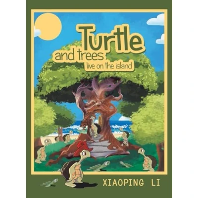 Afbeelding van Turtle and trees live on the island