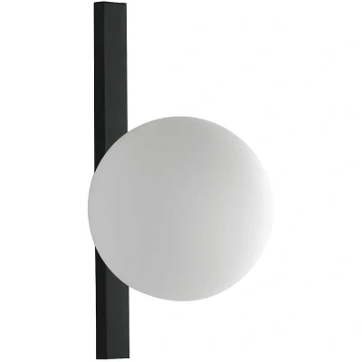 Afbeelding van ECO Light ENOIRE I AP1 Wandlamp E14 25 W Mat zwart