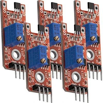 Afbeelding van AZDelivery 5 x KY 024 Lineaire Magneetzalen Sensor compatibel met Arduino