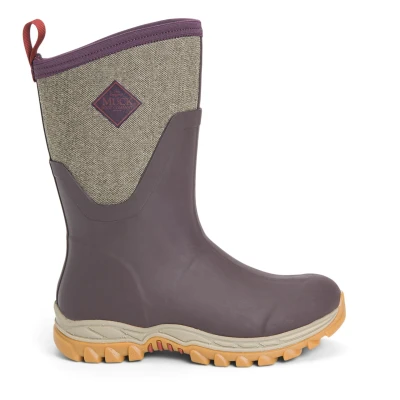 Image de Muck Boot Arctic Sport II Mid Dames Bordeaux/Tweed EU 38