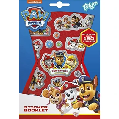 Image de feuilles d&#039;autocollants Paw Patrol 4 pièces