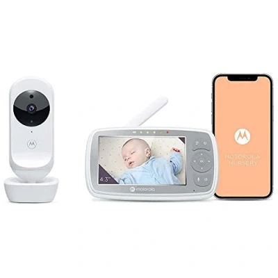 Afbeelding van Motorola EASE44 Connect Wi Fi Babyfoon met Camera en App HD Videostreaming Vele functies