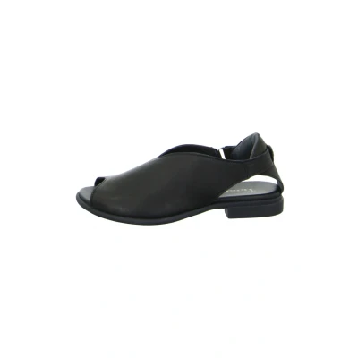 Afbeelding van Think! Kamaa_3 000788 chroom gelooid duurzame sandaal dames, 0000 zwart