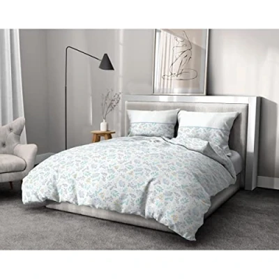 Afbeelding van Home Linge Passion Dekbedovertrek, 3 delig, 100% katoen, 57 draden, 2 personen, 220 x 240 cm, beddengoed Adonis
