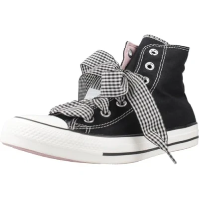 Afbeelding van Converse Chuck Taylor ALL STAR Sneakers hoog, Dames, Maat: 39, Black/horizon pink/white Textiel