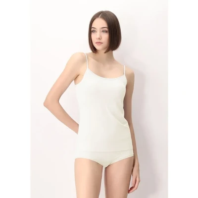 Afbeelding van Oroblu dames Perfect Line cami top van modal in de kleur Ivoor, maat: S