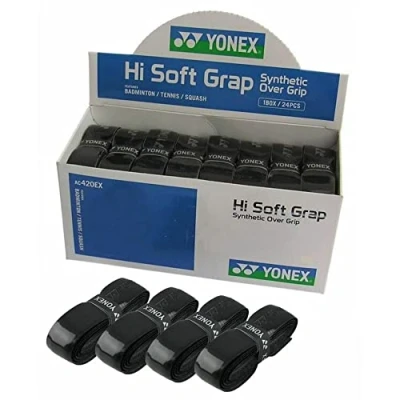 Afbeelding van Yonex Hi Soft Grip AC420EX Black 24 pack