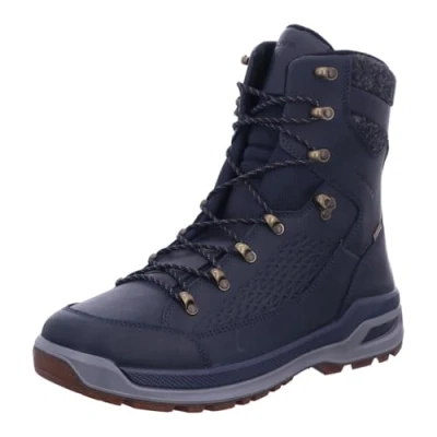Afbeelding van Lowa Renegade EVO ICE GORE TEX Snowboots, Heren, Maat: 46.5, Navy/dark grey Leer en textiel