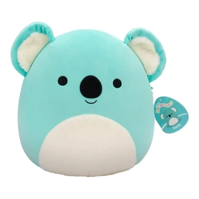 Afbeelding van Squishmallows SQCR06576 Kevin de koala turquoise 30 cm, officieel pluche dier Jazwares, superzacht knuffeldier
