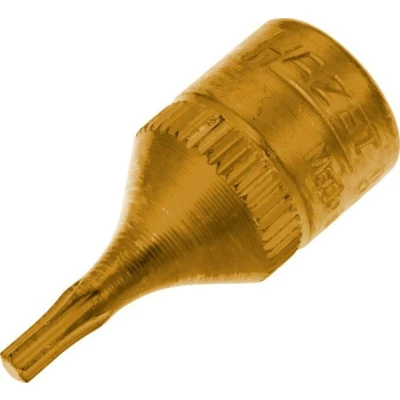 Afbeelding van HAZET Torx 8502 T9 Steeksleutelelement Chroom vanadium staal Binnen gekarteld