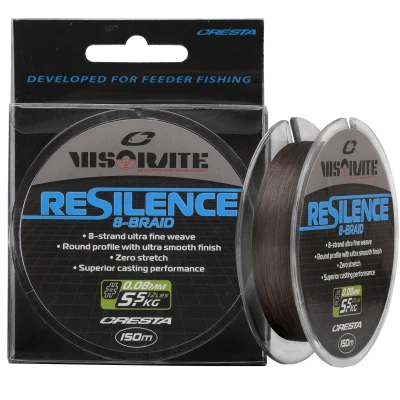 Image de Cresta Visorate Resilence Tresse 8 Brins 150m Maat : 0.08mm 5.5 kilo