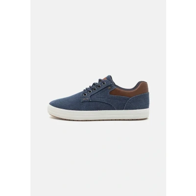 Afbeelding van Marco Tozzi Sneakers laag, Heren, Maat: 40, Denim Textiel/ synthetisch
