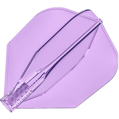 Afbeelding van 8 Flight Clear Candy Grape NO6 Dart Flights