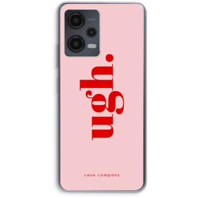Afbeelding van Case Company® hoesje geschikt voor Xiaomi Redmi Note 12 Ugh Soft Cover Telefoonhoesje Bescherming aan alle Kanten en Schermrand