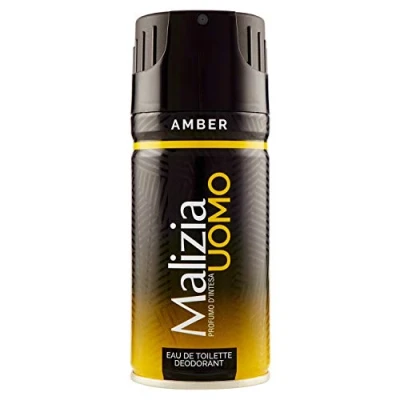 Afbeelding van MALIZIA UOMO DEODORANT INTESA AMBER 150ML
