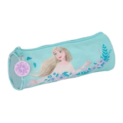 Afbeelding van Schoolpennenzak Frozen Hello spring Licht Blauw 20 x 7 cm