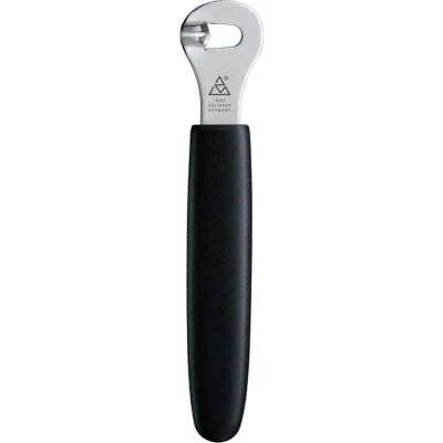 Afbeelding van Triangle Professionele Canneleur 4 cm RVS Speciaal voor Linkshandigen Zwart Heft