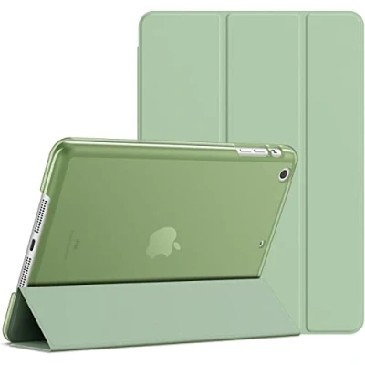 Afbeelding van JETech beschermhoes voor iPad Mini 3, 2 en Mini, met standaard automatische slaap /wekfunctie (matcha groen)