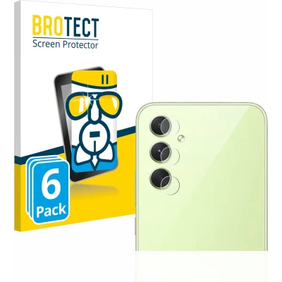 Afbeelding van BROTECT Screenprotector voor Samsung Galaxy A54 5G (ALLEEN Camera Lens) Folie Beschermfolie Beschermglas transparant (6 Stuks)