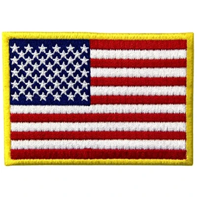 Afbeelding van EmbTao Geborduurde Amerikaanse vlag om te strijken of op naaien patch