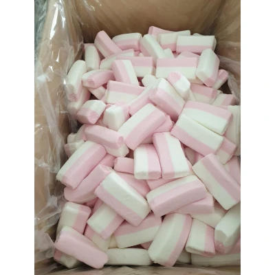 Afbeelding van Reuze Spek Roze Wit 65cm 40 Stuks