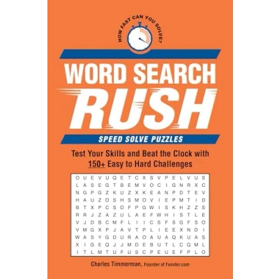 Afbeelding van Speed Solve Puzzles Word Search Rush