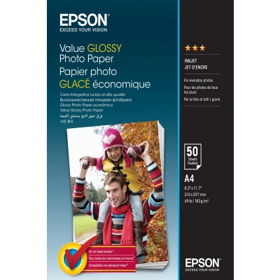 Afbeelding van Epson S400036 Value Glossy Photo Paper A4 183g 50 vel