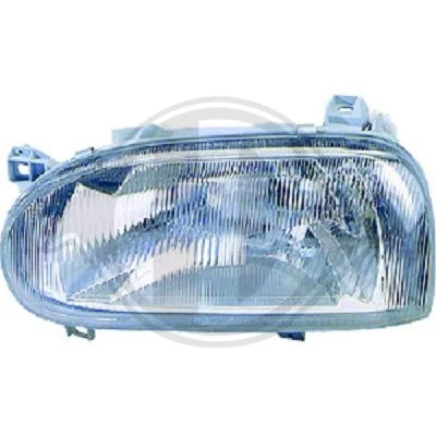 Afbeelding van DIEDERICHS 2212081 Koplampen Links H4 VOLKSWAGEN: GOLF 3 Cabrio,