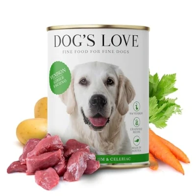 Afbeelding van 6x 400g Dog&#039;s Love Adult Wild hondenvoer nat