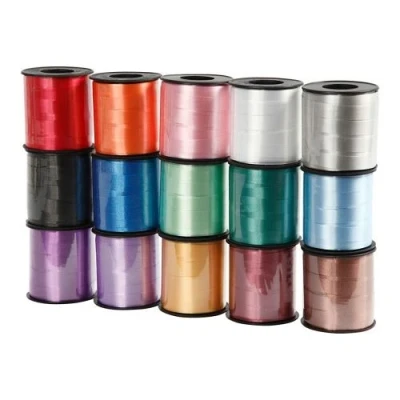 Image de Assortiment de rubans cadeaux 10 mm 15 bolducs 50 m