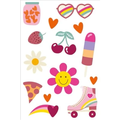 Afbeelding van Folat Tattoo boho girlz 14 stuks