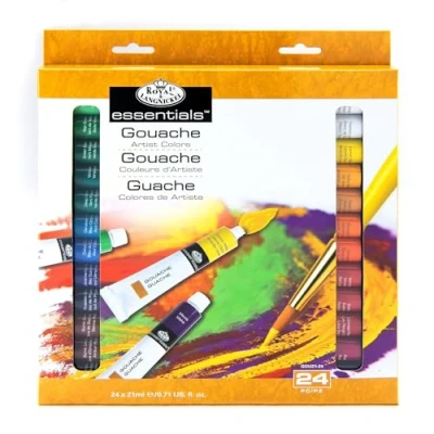 Afbeelding van Royal &amp; Langnickel GOU21 24 Gouache Tubes, x 21 ml, Stuk