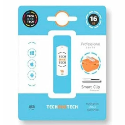 Afbeelding van USB stick Tech One Pro Smart Clip 16 GB